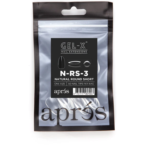 Aprés Nail - Natural Round Short Refill Bags - My Beauty Boutique