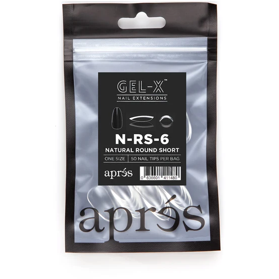 Aprés Nail - Natural Round Short Refill Bags - My Beauty Boutique