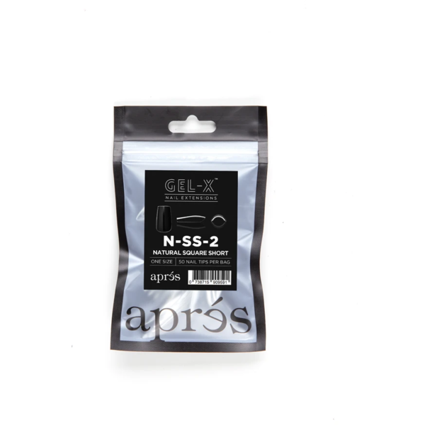 Aprés Nail - Natural Square Short Refill Bags - My Beauty Boutique