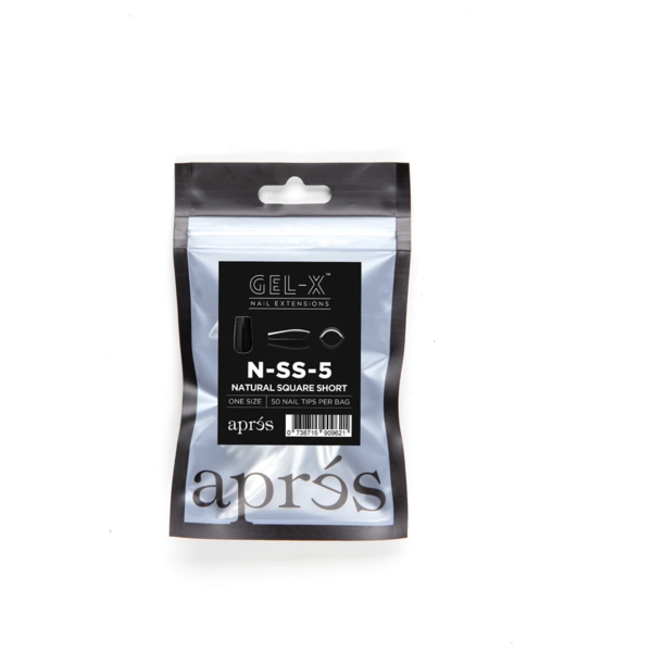 Aprés Nail - Natural Square Short Refill Bags - My Beauty Boutique