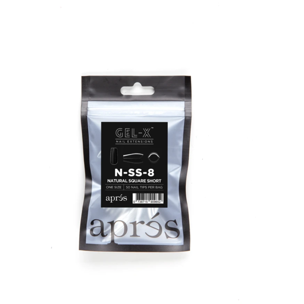 Aprés Nail - Natural Square Short Refill Bags - My Beauty Boutique