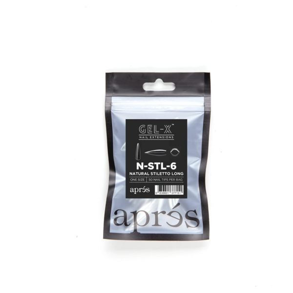 Aprés Nail - Natural Stiletto Long Refill Bags - My Beauty Boutique