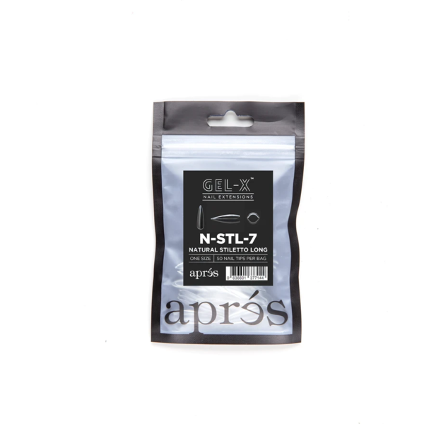 Aprés Nail - Natural Stiletto Long Refill Bags - My Beauty Boutique