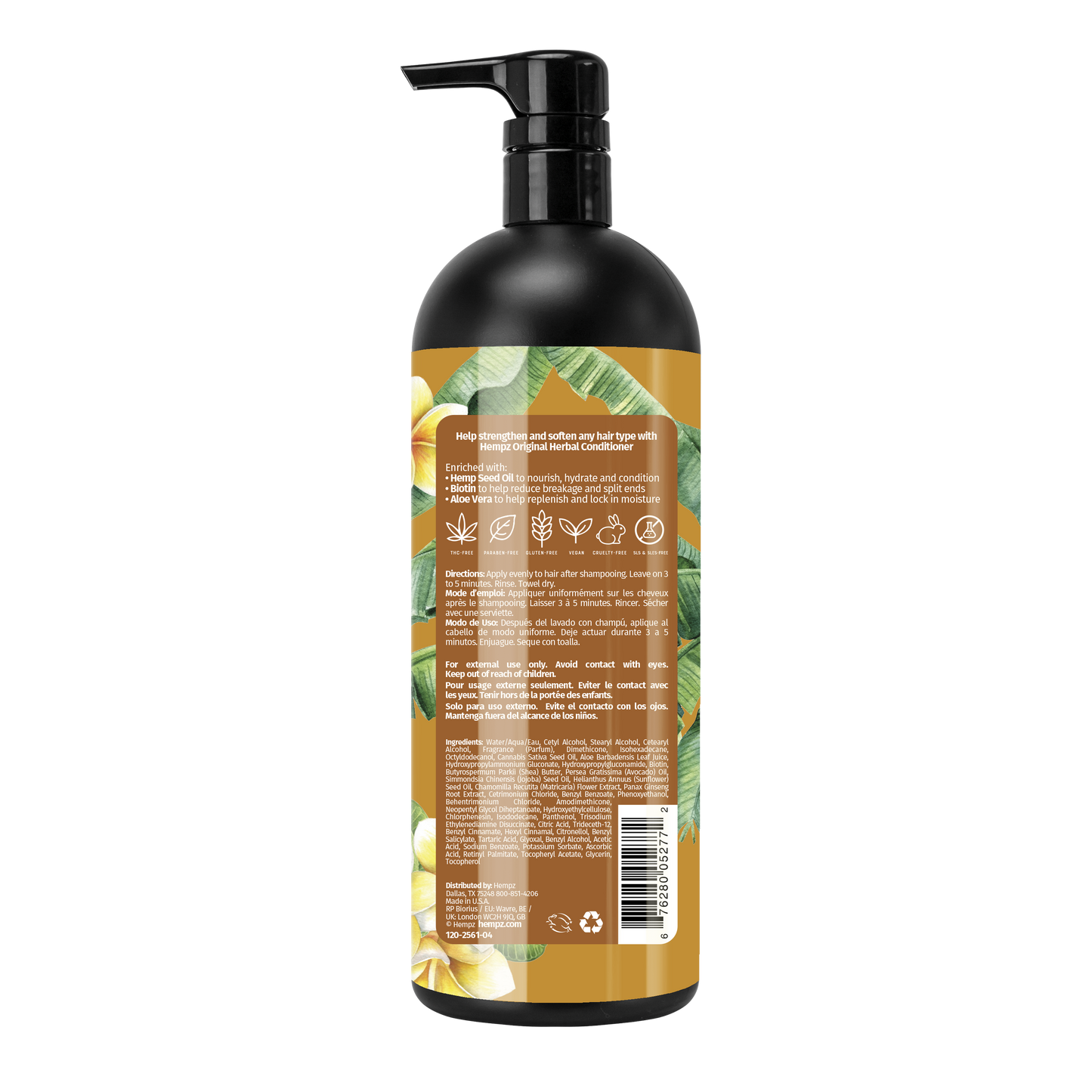 Hempz Original Floral Banana Herbal Conditioner - My Beauty Boutique