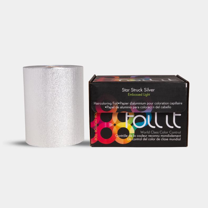 Framar Embossed Foil - Star Struck Silver (Light) - Small Roll - My Beauty Boutique