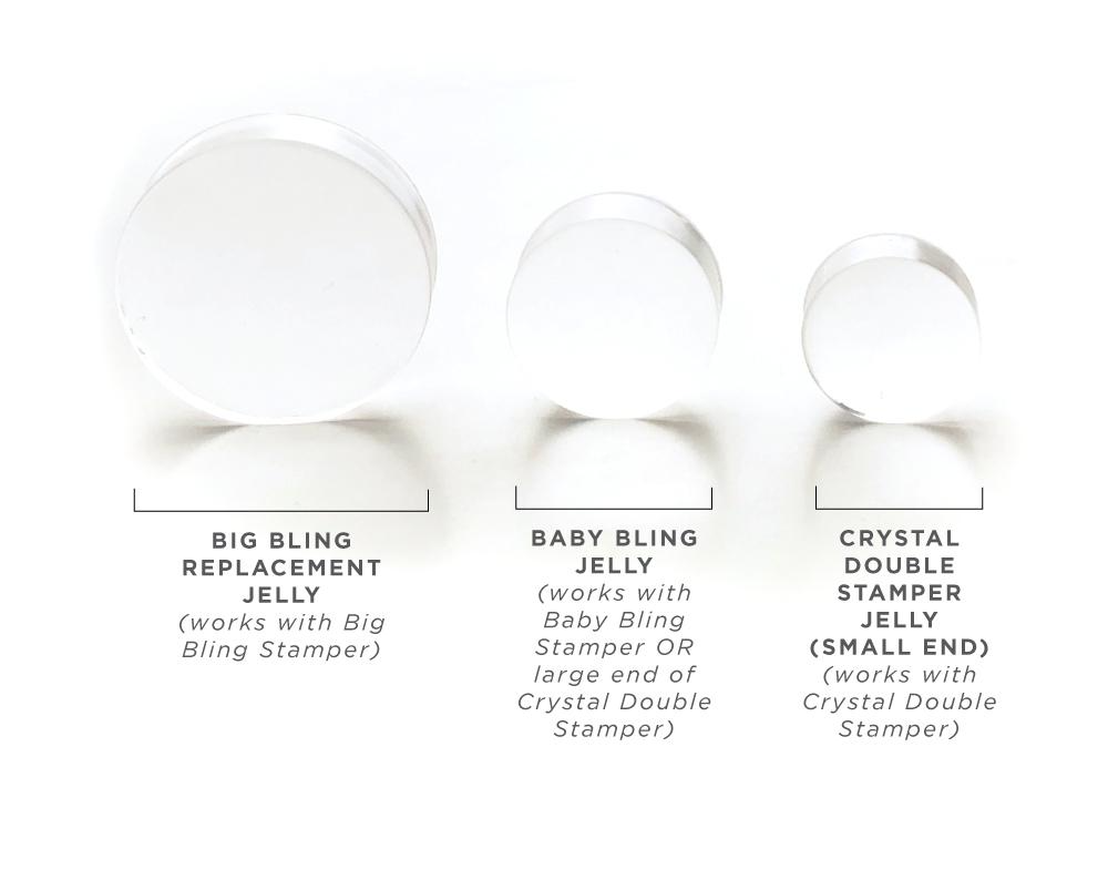 Clear Jelly Stamper - Replacement Jelly Heads - My Beauty Boutique