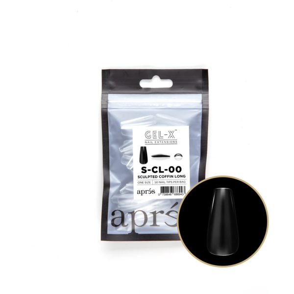 Aprés Nail - Sculpted Coffin Long Refill Bags - My Beauty Boutique