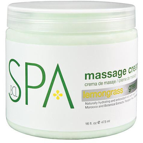 BCL Spa Massage Cream - Lemongrass & Green Tea - My Beauty Boutique