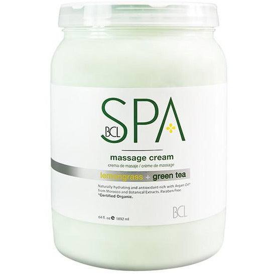 BCL Spa Massage Cream - Lemongrass & Green Tea - My Beauty Boutique