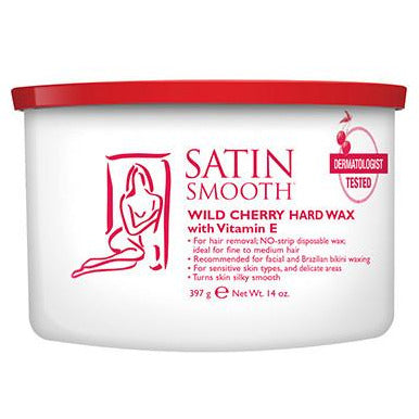 Satin Smooth Hard Wax - Wild Cherry with Vitamin E - My Beauty Boutique