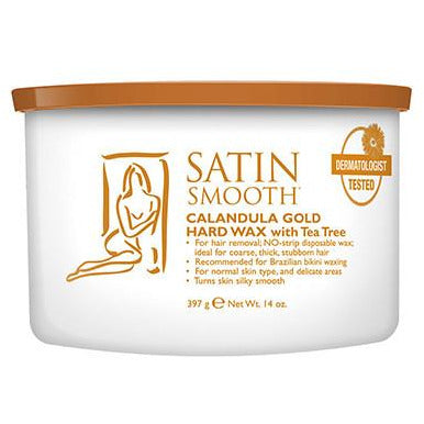 Satin Smooth Hard Wax - Calendula Gold with Tea Tree - My Beauty Boutique