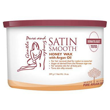 Satin Smooth Wax - Organic Honey with Argan Oil - My Beauty Boutique