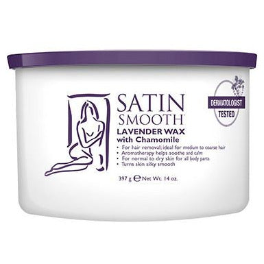 Satin Smooth Wax - Lavender/Chamomile Cream - My Beauty Boutique