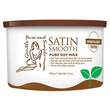 Satin Smooth Wax - Organic Soy Cream - My Beauty Boutique