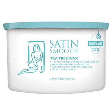 Satin Smooth Wax - Tea Tree Cream - My Beauty Boutique