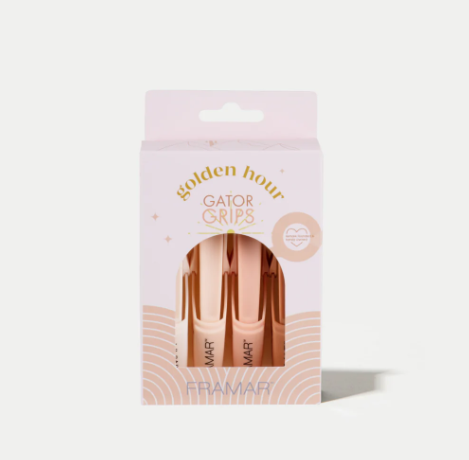 Framar Clips - Gator Grips (Golden Hour) - My Beauty Boutique