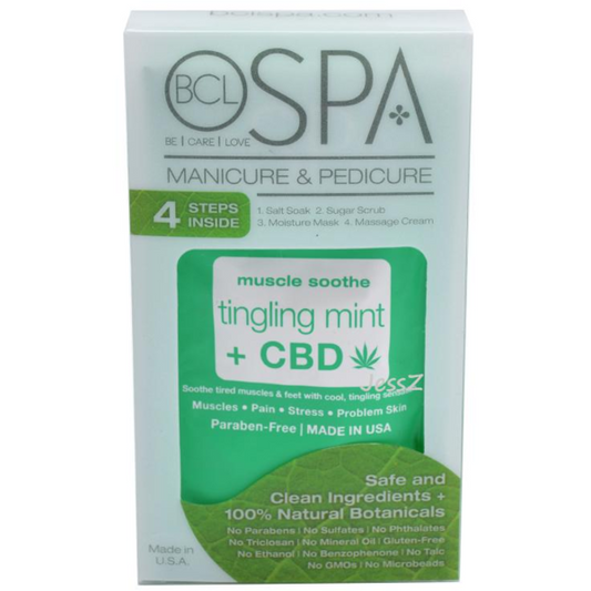 BCL Spa 4 Step Packet - Tingling Mint + CBD - My Beauty Boutique