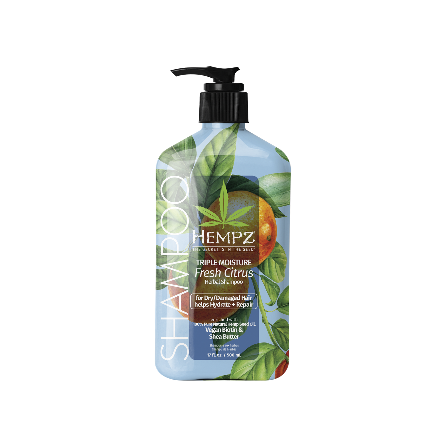 Hempz Triple Moisture Fresh Citrus Herbal Shampoo - My Beauty Boutique