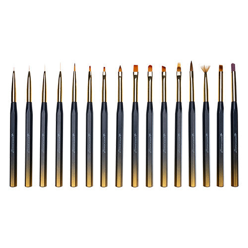 Americanails - Pro-Series Nail Art Brush Collection 16ct - My Beauty Boutique