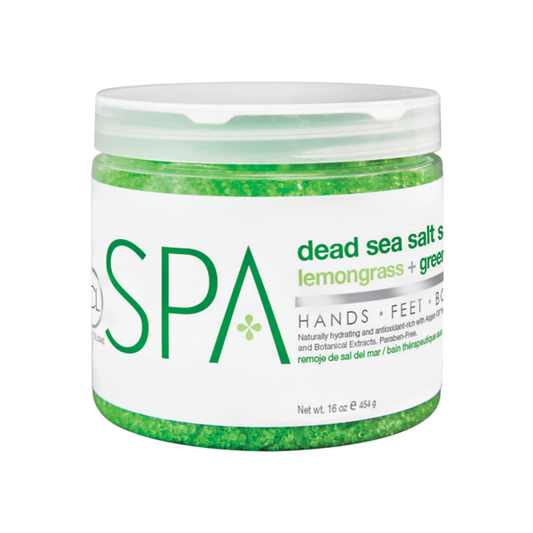 BCL Spa Salt Soak - Lemongrass & Green Tea - My Beauty Boutique