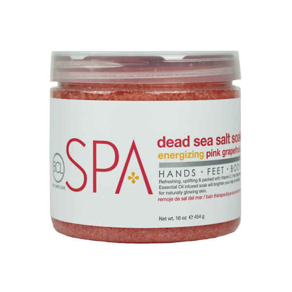 BCL Spa Salt Soak - Energizing Pink Grapefruit - My Beauty Boutique