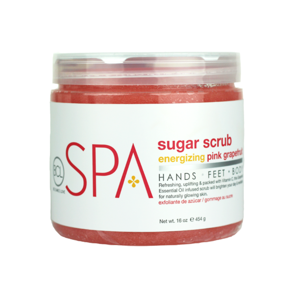 BCL Spa Sugar Scrub - Energizing Pink Grapefruit - My Beauty Boutique