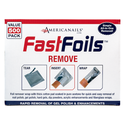 Americanails - Fast Foils REMOVE 500ct - My Beauty Boutique