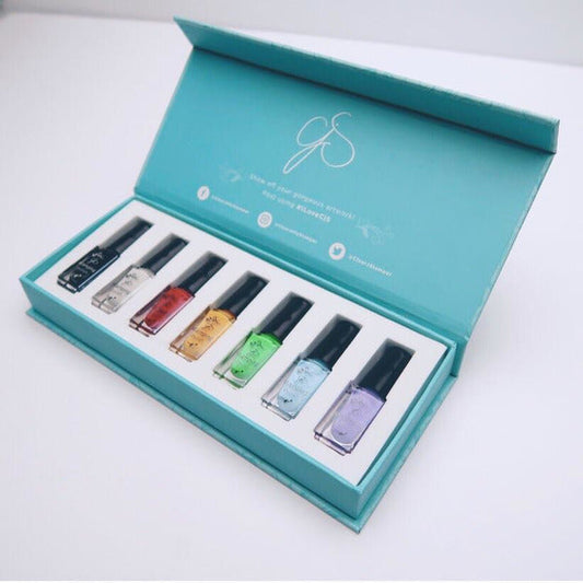 Clear Jelly Stamper Polish Kit - Starter Set (7 colours) - My Beauty Boutique