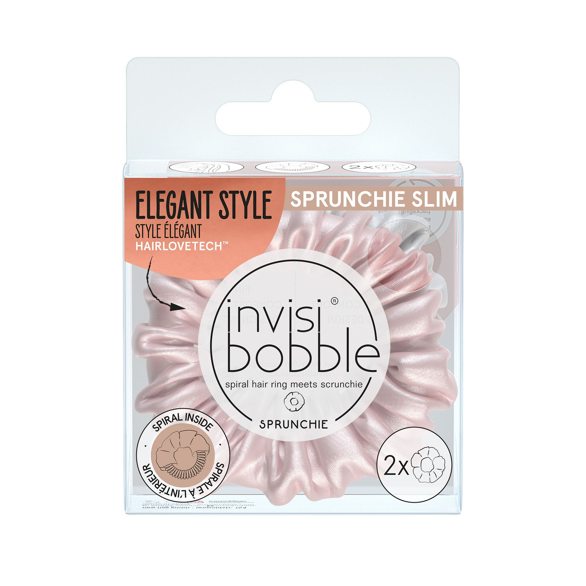 Invisibobble Sprunchie Slim - Bella Chrome Multipack - My Beauty Boutique