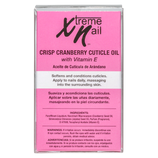 Xtreme Nails Cuticle Oil - Crisp Cranberry :: NEW PACKAGING - My Beauty Boutique